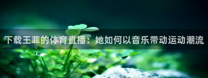 篮球so米直播：下载王菲的体育直播：她如何以音乐带动运动潮流