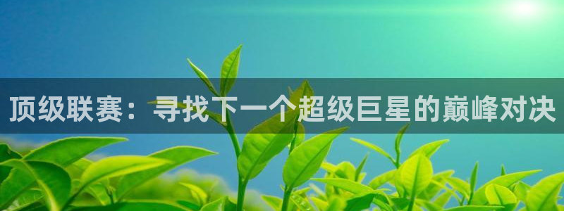 so米体育在线观看直播：顶级联赛：寻找下一个超级巨星的巅峰对决